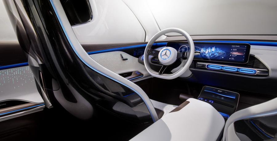 Интерьер Mercedes-Benz Generation EQ Concept 2016 года  (фото 21 из 53)